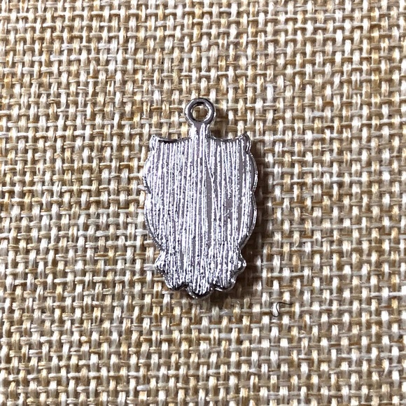 ❤️ 5 for $15 Black Owl Pendant Zinc Alloy Enamel - Picture 2 of 7